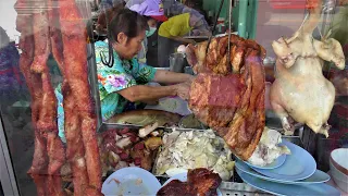 Street Food in Bangkok, Thailand. Best Stalls around Phetchaburi Area