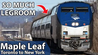 Would you take this 13 hour VIA rail / Amtrak train from Toronto 🇨🇦 to New York? 🇺🇸