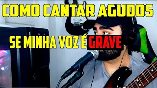 Como cantar agudo possuindo uma voz grave? - prof. de canto responde