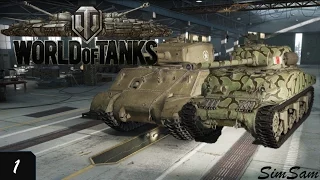 World of Tanks - M4A3E2 Sherman Jumbo Team GamePlay 2 Kills Defeat, Fail Ending