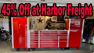 Harbor Freight Scratch and Dent Tool Boxes... HUGES SAVINGS