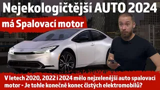 Nejekologičtější auto za rok 2024 má spalovací motor. Je tohle konečně konec čistých elektromobilů?