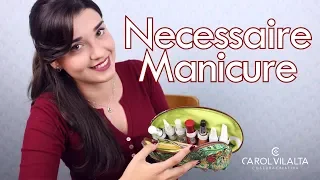 PAP como fazer uma Necessaire Manicure - Cabe tudo! | Carol Vilalta