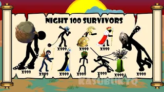 NIGHT SURVIVORS HACK UNLOCK FULL X9999 ARMY ITEMS | STICK WAR LEGACY - KASUBUKTQ