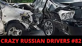 RUSSIAN DASHCAM- Crazy Drivers Car Crash Compilation #82