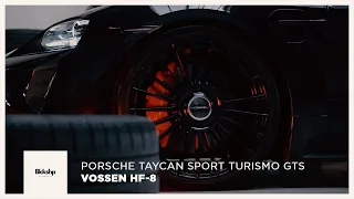 Porsche Taycan Sport Turismo GTS | Vossen HF-8