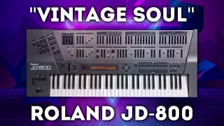 Roland JD 800 - "Vintage Soul" Soundset 64 Presets