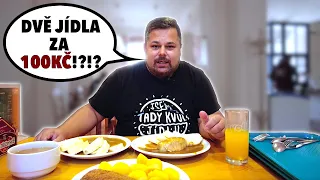 DVĚ JÍDLA ZA 100KČ? Další jídelna kde se nadlábneš za pár peněz!