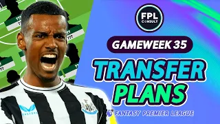 FPL GW35 TRANSFER PLANS - PREPARING FOR BB37!