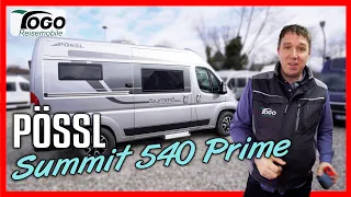 🌴PÖSSL SUMMIT 540 PRIME🌴 SkyRoof, double bed & swivel bath | 2021 | TOGO REISEMOBILE