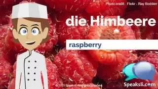 Fruits and Vegetables | Learn German | Speaksli