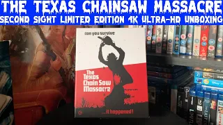 The Texas Chainsaw Massacre Second Sight Limited Edition 4K Ultra-HD Unboxing!