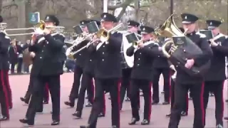 Changing the Guard Buckingham Palace 27 November 2016