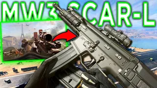 Frost's SCAR-L from MW3 "Bag & Drag" Mission (WW3 in Paris) in Modern Warfare 2 Gameplay