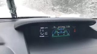 Subaru Forester XT. Diversion en la nieve. Fun in snow