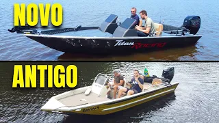 MEU BARCO ANTIGO VS MEU NOVO BARCO !!!