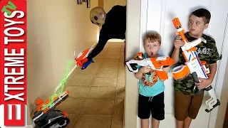 Alien Sabotage! Nerf Extra Terrestrial Insanity!