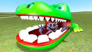 Extreme Crocodile Dentist: Poppy Playtime FNAF Survival in GMOD Garry's Mod