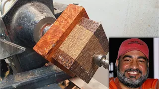 Woodturning - A Cane for the Actor Sayed Badreya