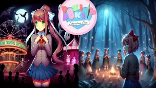DDLC Halloween Themed Images Created By Ai