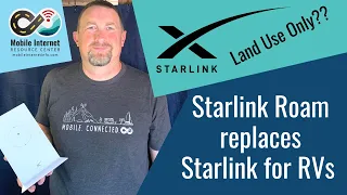 Starlink Roam Replaces RV Service - Global Roaming, Land Use Only? What about Boaters?
