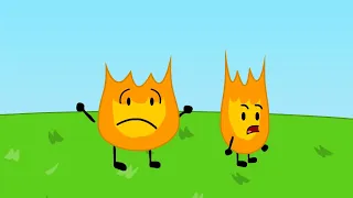 BFDI 1-1 but everyone is firey