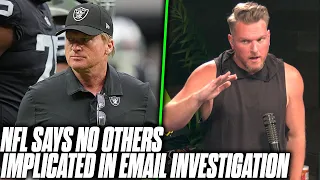 NFL Says There Is No More To Report From 650,000 Emails in Investigation | Pat McAfee Reacts
