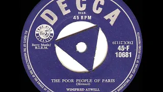 1956 Winifred Atwell - The Poor People Of Paris (#1 UK hit)