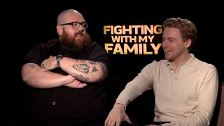 Nick Frost & Jack Lowden Interview - Fighting With My Family