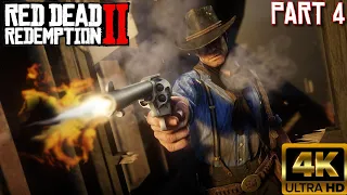 KELLE AVCISI! | RED DEAD REDEMPTION 2 - PART 4 (ENG) [4K]