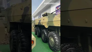 Новый усовершенствованный БТР-82А с повышенной бронезащитой впервые показан на форуме "Армия-2023"