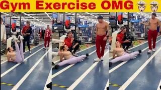 Gym Exercise OMG 😱 || tiktok || pranks || kirya kolesnikov