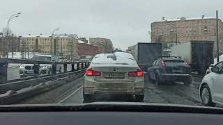 Москва в снегу! Прокатились на Шкода Октавия А7!