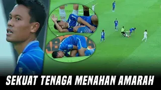 Rela sakit demi kemenangan Persib, si penyabar yang paling banyak dikasari lawan