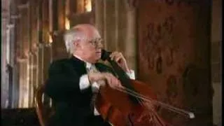 Rostropovich Plays Bach 1-iii: Courante