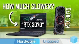 Nvidia GeForce RTX 3070 Laptop vs Desktop Benchmarked, The Same GPU (But Not Really)