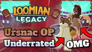 This URSNAC TEAM Is UNDERRATED OP In VARI UPDATE! | Loomian Legacy PVP