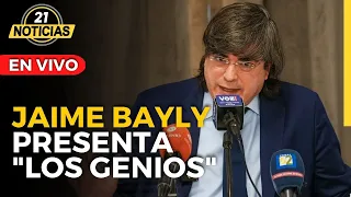 🔴#ENVIVO JAIME BAYLY presenta su nuevo libro "LOS GENIOS"