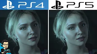 Until Dawn - PS4 vs PS5  - Graphics Comparison & FPS Test