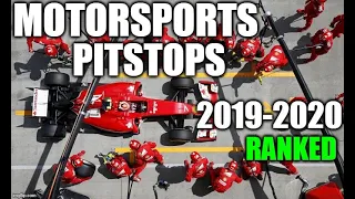 Comparing Pitstops Across Motorsports 2019 Ranked