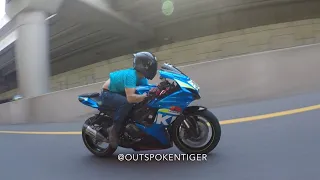 CBR 600RR vs GSXR 600 vs a pack of Yamaha R6’s - Part One