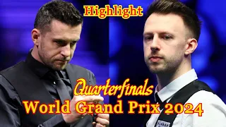 Judd Trump vs Mark Selby Q/F Highlight World Grand Prix 2024 Snooker