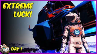 Best Luck Start! Extreme Outlaw No Man's Sky Part 1