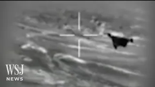 Watch: Israel Releases Footage of Iranian Drone, Missile Interception | WSJ News