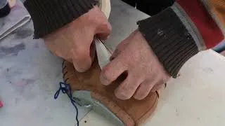 Shoe Milling Edge Paint Making | Ayakkabıda Freze Kenar  Boya Yapımı