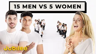 15 Men Compete for 5 Women | Versus 1