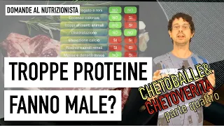 Troppe proteine fanno male?