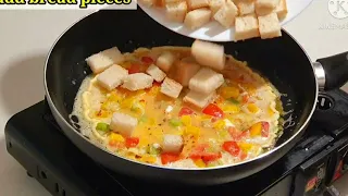 10 Minutes Quick and Easy Breakfast Recipe |Egg and Bread Recipe | Chulha Chauki #shortrecipe #short