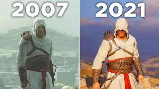 Evolution of Altair's Outfit in Assassin's Creed (2007 - 2021)