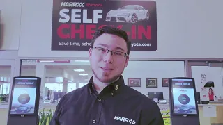 Harr Toyota Service Self Check in